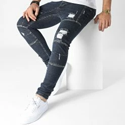 Le moins cher 🔔 Jean Skinny 226 Bleu Brut de Black Industry 👏 -Black Industry Soldes black industry 348514 226 20221128T123759 03