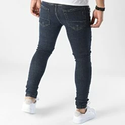 Le moins cher 🔔 Jean Skinny 226 Bleu Brut de Black Industry 👏 -Black Industry Soldes black industry 348514 226 20221128T123801 04