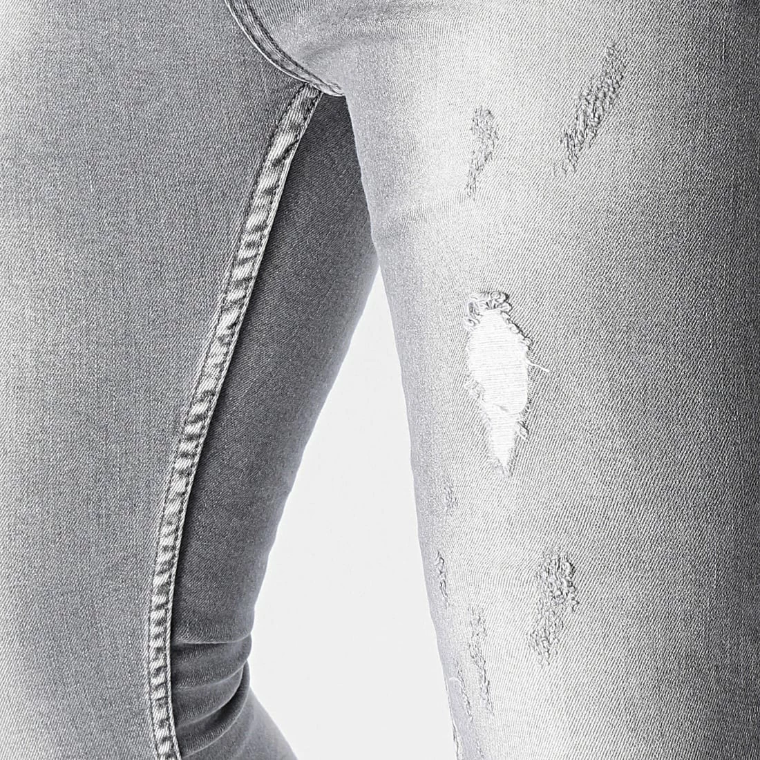 Sortie ⭐ Jean Skinny 299 Gris de Black Industry ❤️ 3 Sortie ⭐ Jean Skinny 299 Gris de Black Industry ❤️ – Image 2